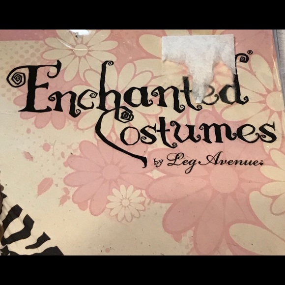 Enchanted Costumes Little Zebra 3 Piece Set - Size S/P (4-6) #C48139 NEW - Picture 4 of 5